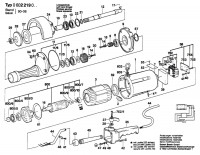 Bosch 0 602 219 001 ---- Hf Straight Grinder Spare Parts